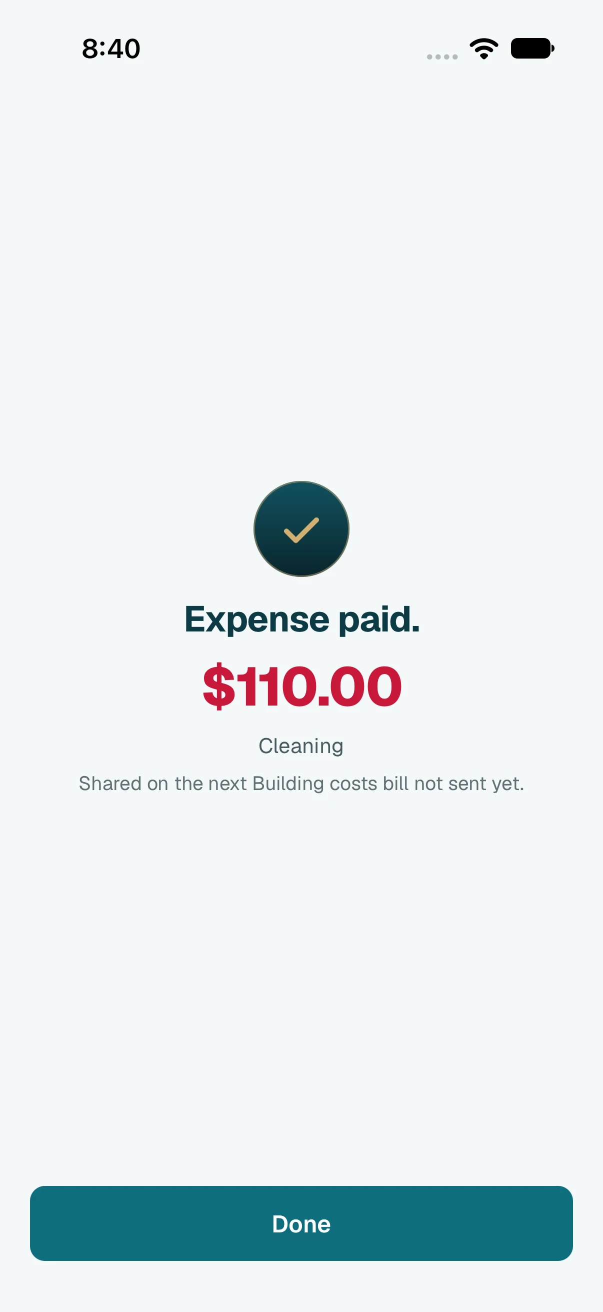 Tap Done.